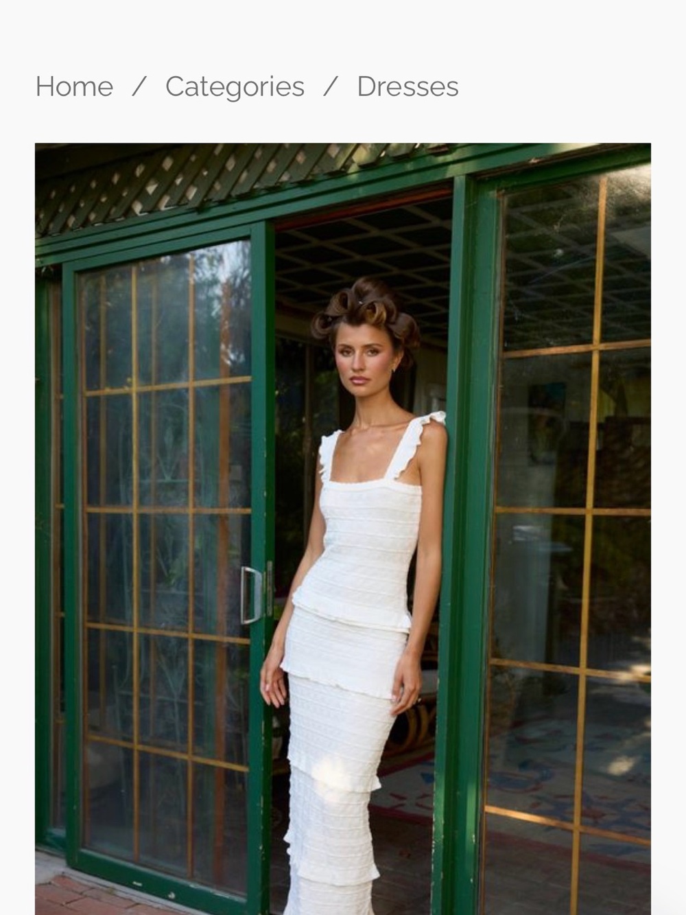 IILYA off white dress - Bobbles and Lace